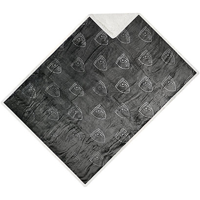 Sherpa/Teddy Fleece Blanket - Black