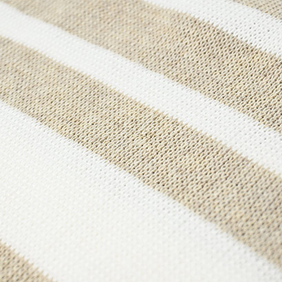Womens Georgia Knitted Tee - Natural / Off White