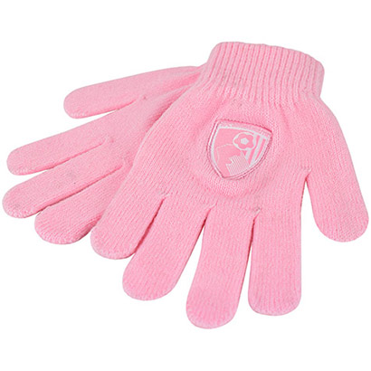 AFC Bournemouth Small Childs Gloves - Pink