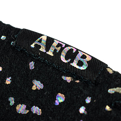 Adults Shimmering Gloves - Black