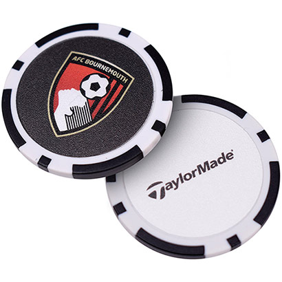 AFC Bournemouth TaylorMade Poker Chip Golf Ball Marker