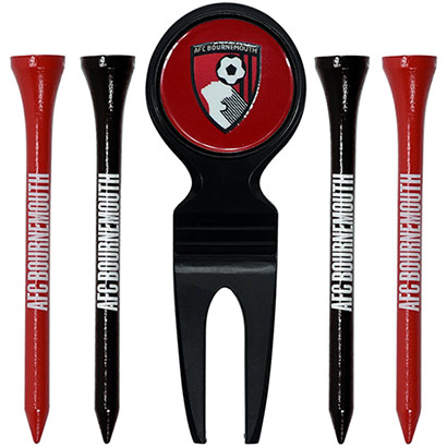 Golf Pitch Marker And Tee Gift Set