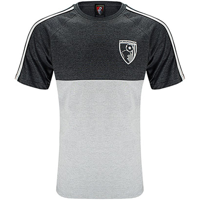 AFC Bournemouth Adults Grange T Shirt - Grey