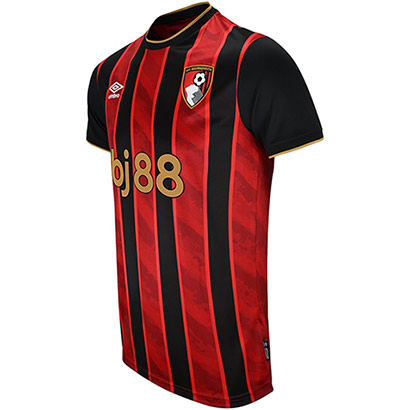 Mens Home Shirt 25/26 - Red / Black