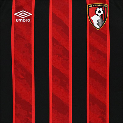 Childrens Home Shirt 25/26 - Red / Black