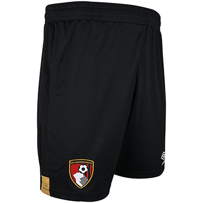 Childrens Home Shorts 25/26 - Black / Red