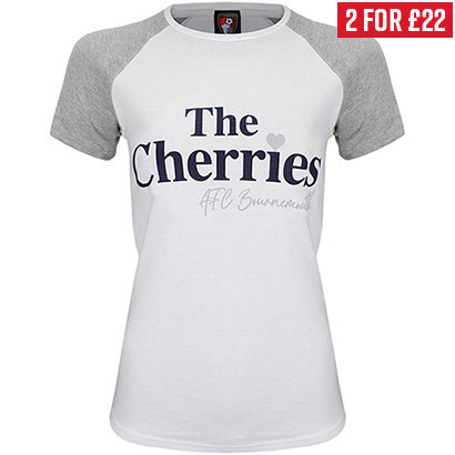 AFC Bournemouth Womens Lily T Shirt - White