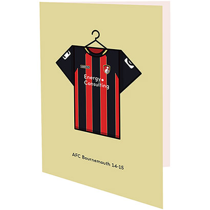 Minimal Kits 2014-15 Home Shirt Greetings Card