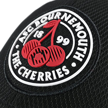 Adults AFCB X New Era 39Thirty Diamond Cherries Crest Cap - Black