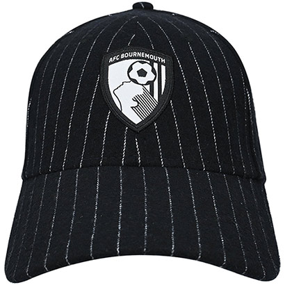 Adults AFCB X New Era 9FORTY Pinstripe Cap - Black