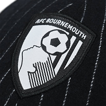 Adults AFCB X New Era 9FORTY Pinstripe Cap - Black