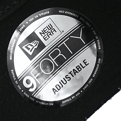 Adults AFCB X New Era 9FORTY Pinstripe Cap - Black