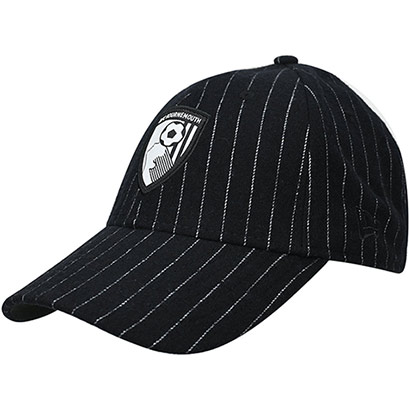 Adults AFCB X New Era 9FORTY Pinstripe Cap - Black