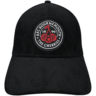 Adults AFCB X New Era 9FORTY Cherries Crest Cord Cap - Black