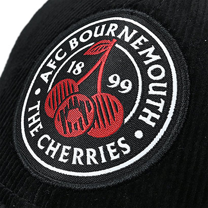 Adults AFCB X New Era 9FORTY Cherries Crest Cord Cap - Black