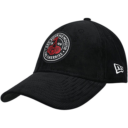 Adults AFCB X New Era 9FORTY Cherries Crest Cord Cap - Black