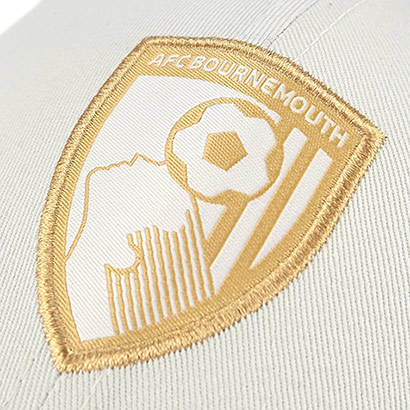 Adults AFCB X New Era 9Forty Trucker Cap - Ivory / Gold