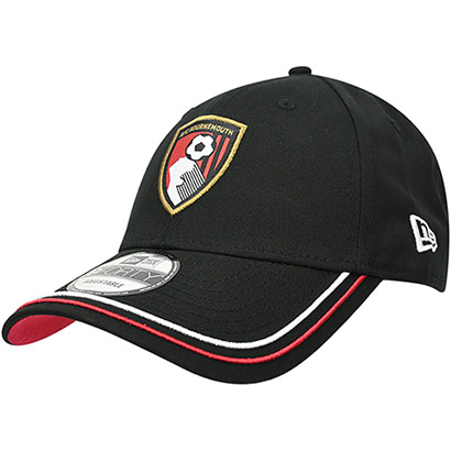 Adults AFCB X New Era 9FORTY USA Flag Cap - Black