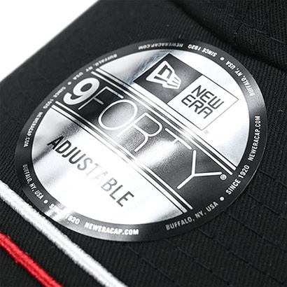 Adults AFCB X New Era 9FORTY USA Flag Cap - Black