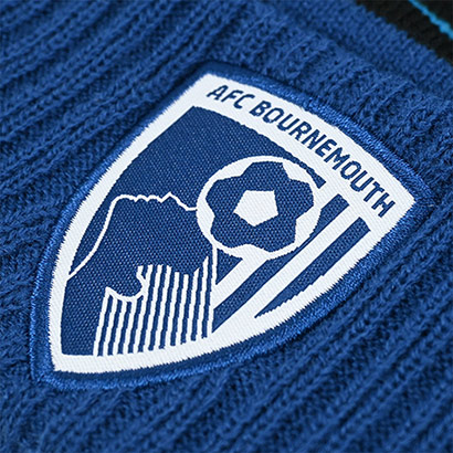 Adults AFCB X New Era Away Cuff Beanie - Blue / Black