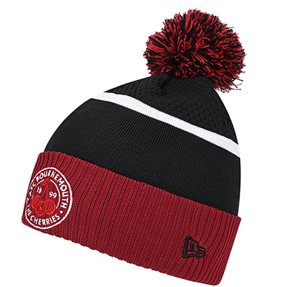 Adults AFCB X New Era Cherries Crest Beanie  Black / Red