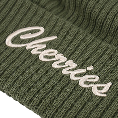Adults AFCB X New Era Cherries Cuff Beanie - Olive