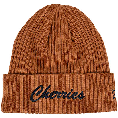Adults AFCB X New Era Cherries Cuff Beanie - Rustic Amber