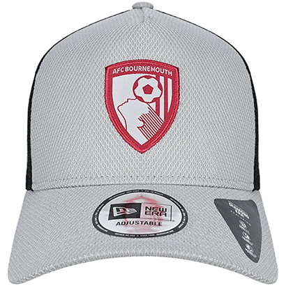 Adults AFCB X New Era Diamond Trucker Cap - Grey