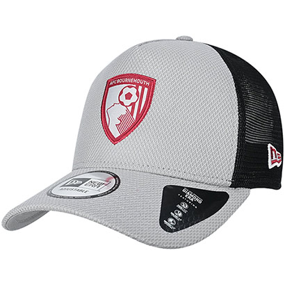 Adults AFCB X New Era Diamond Trucker Cap - Grey