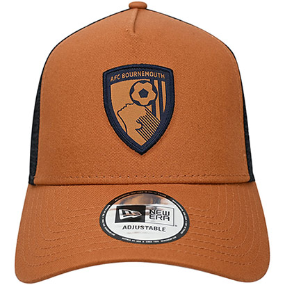 Adults AFCB X New Era E-Frame Trucker Cap - Rustic Amber