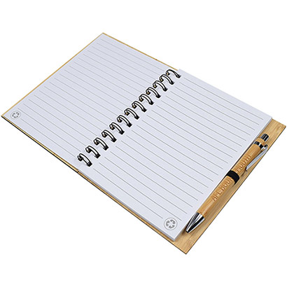 Bamboo Notebook and Pen Set