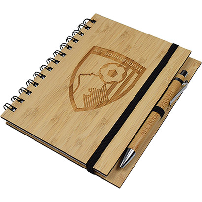 Bamboo Notebook and Pen Set