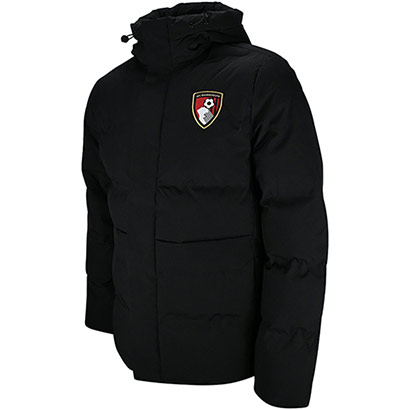 Adults Oakland Puffer Jacket - Black