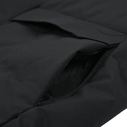 Adults Oakland Puffer Jacket - Black