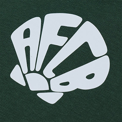 Adults Organic Shell Crest Hood - Bottle Green