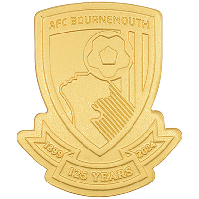 125 Anniversary Pin Badge - Gold