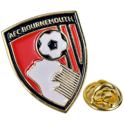 Gold Crest Pin Badge