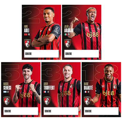 Player Cards - 25/26 Season
