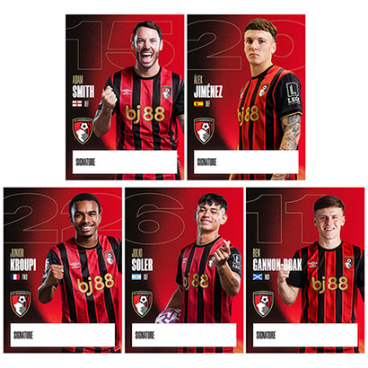 Player Cards - 25/26 Season