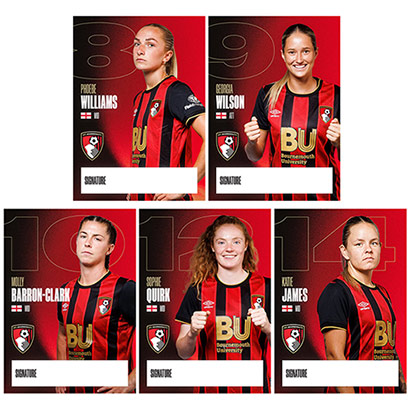 Womens Player Cards - 25/26 Season
