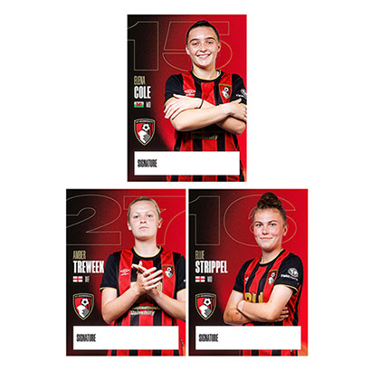 Womens Player Cards - 25/26 Season