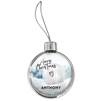 AFC Bournemouth Personalised Bauble - Football