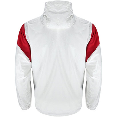 Premium Cherries Windbreaker Anorak - White / Black / Red