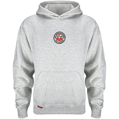 Premium Cherries Oversized Hood - Grey Marl