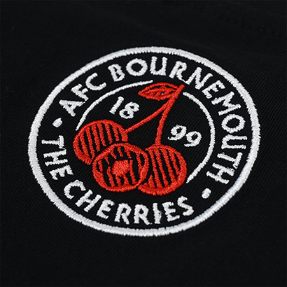 Premium Cherries Oversized Tee - Black