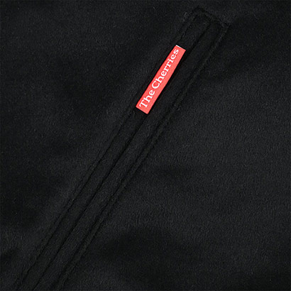 Premium Cherries Varsity Jacket - Black