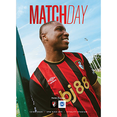 Matchday Programme v Brighton 25/26