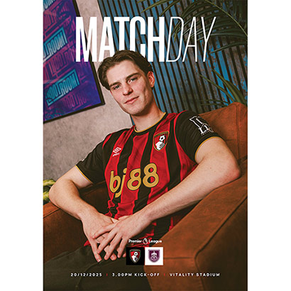 Matchday Programme v Burnley 25/26