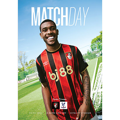 Matchday Programme v Crystal Palace 25/26