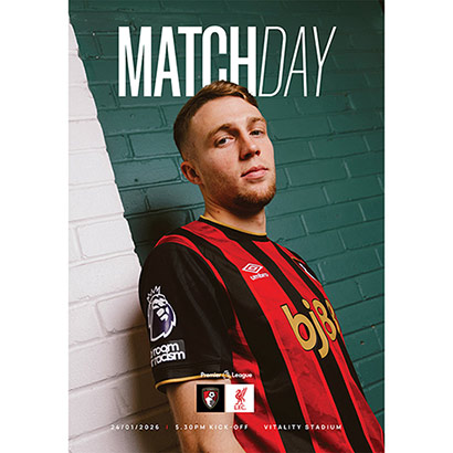 Matchday Programme v Liverpool 25/26